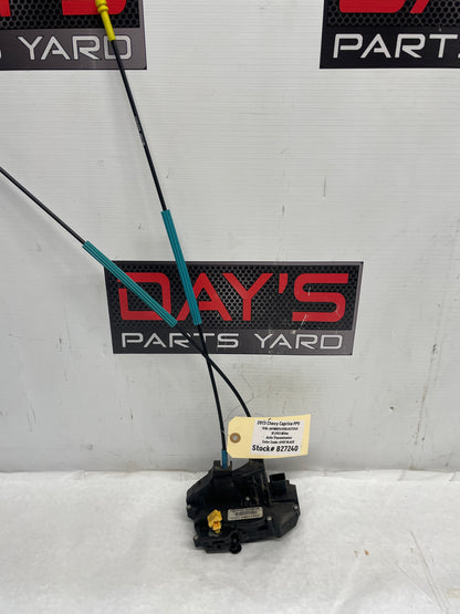 2013 Chevy Caprice PPV LH Driver Rear Door Lock Actuator OEM