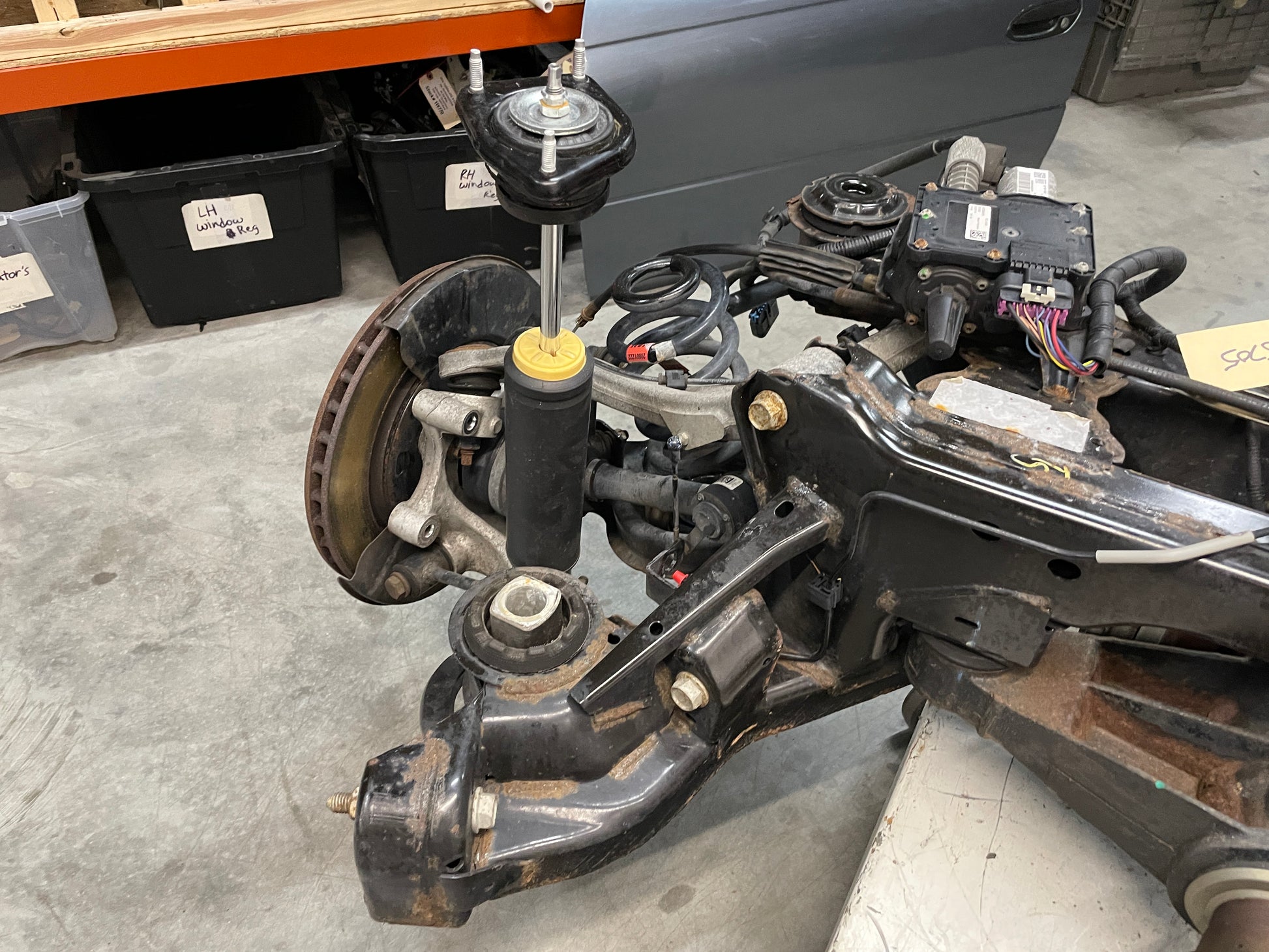 2013 Cadillac CTS-V Coupe Complete Rear Cradle Diff. Sub Frame Assembly 3.23 LSD OEM - Day's Parts Yard