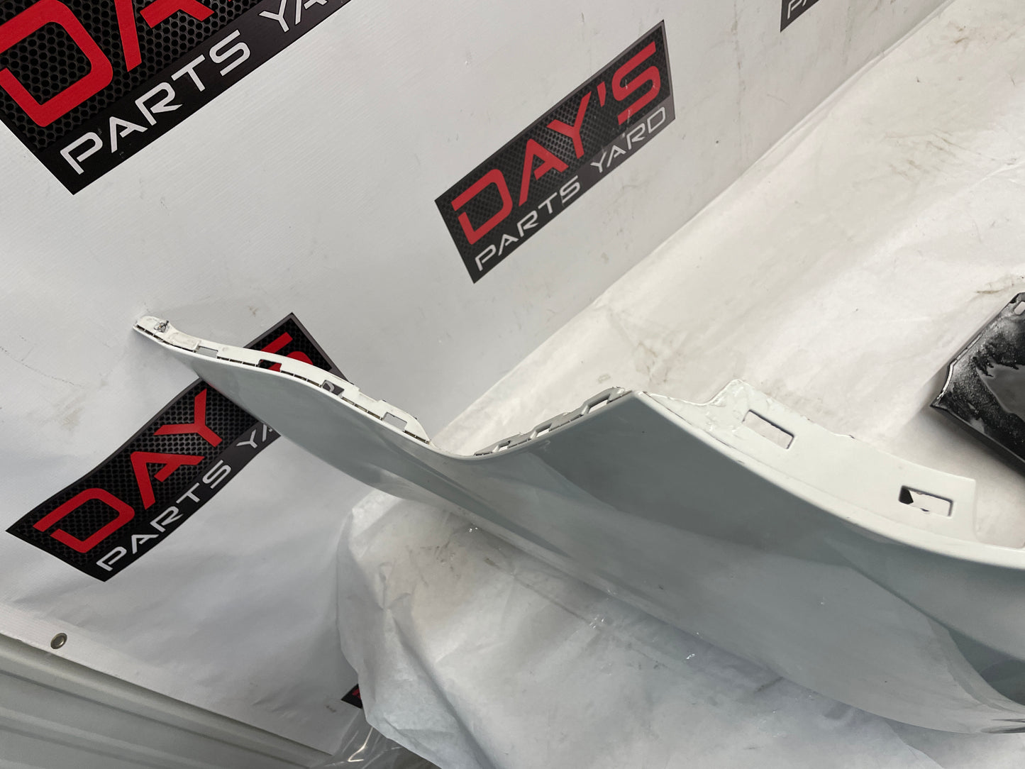 2014 Chevy SS Sedan Rear Bumper Cover White OEM - Day's Parts Yard