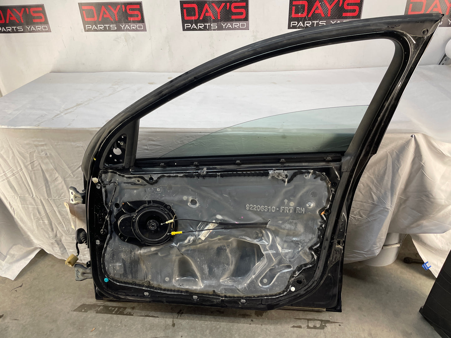 2009 Pontiac G8 GT RH Passenger Front Exterior Door Black OEM