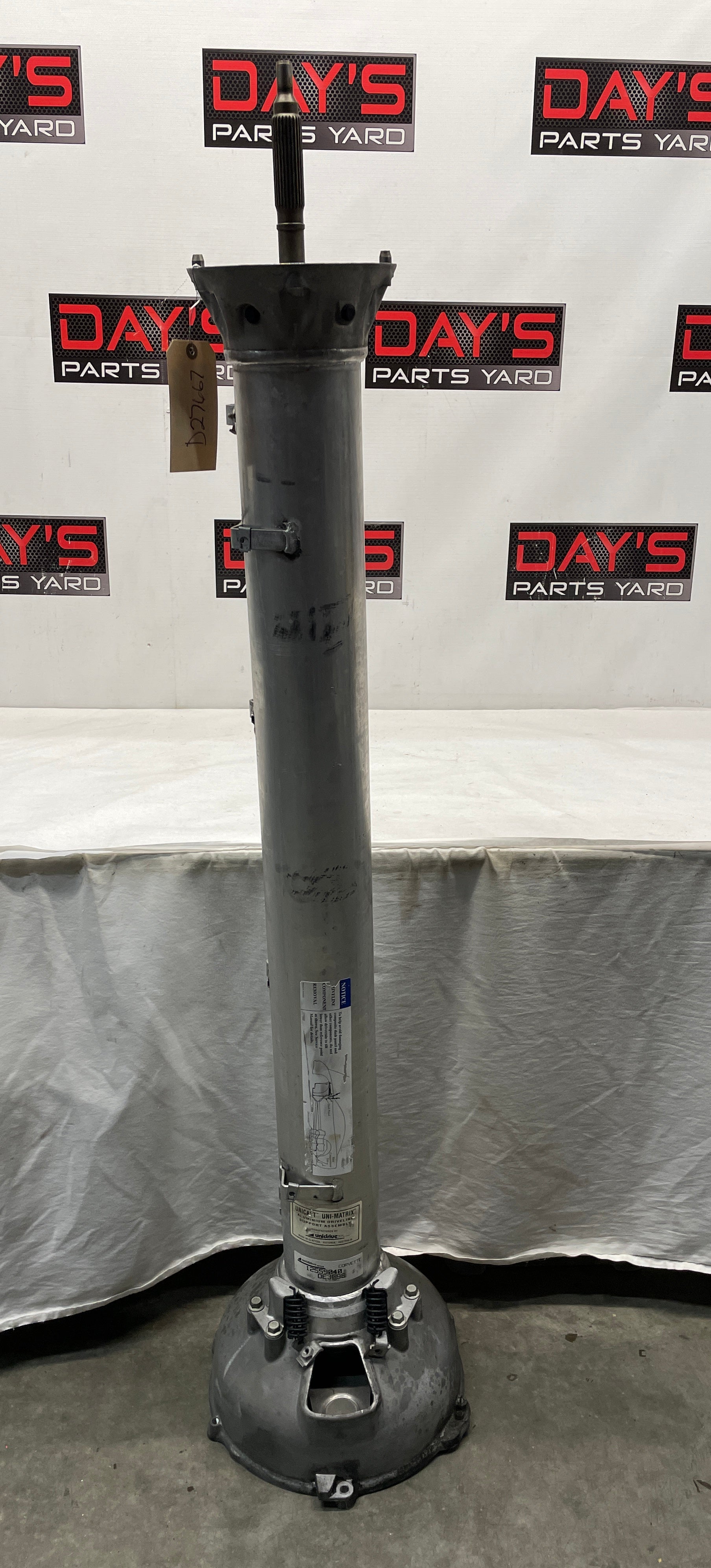 1999 Chevy C5 Corvette Automatic Transmission Torque Tube Driveshaft OEM - Day's Parts Yard
