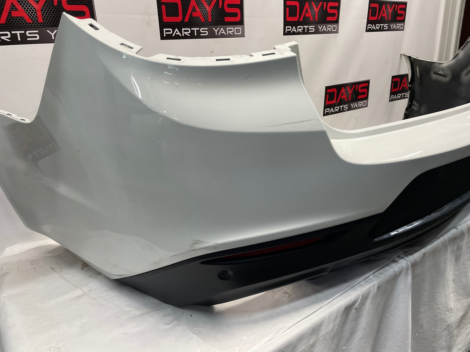 2014 Chevy SS Sedan Rear Bumper Cover White OEM - Day's Parts Yard