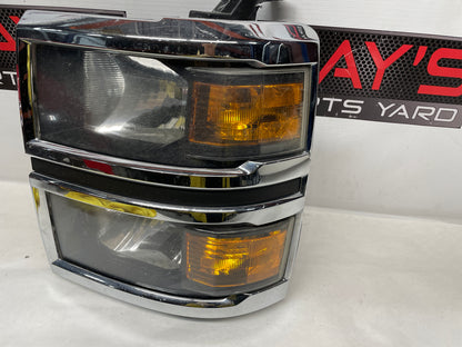 2015 Chevy Silverado K1500 LH Driver Headlight Head LIght OEM - Day's Parts Yard