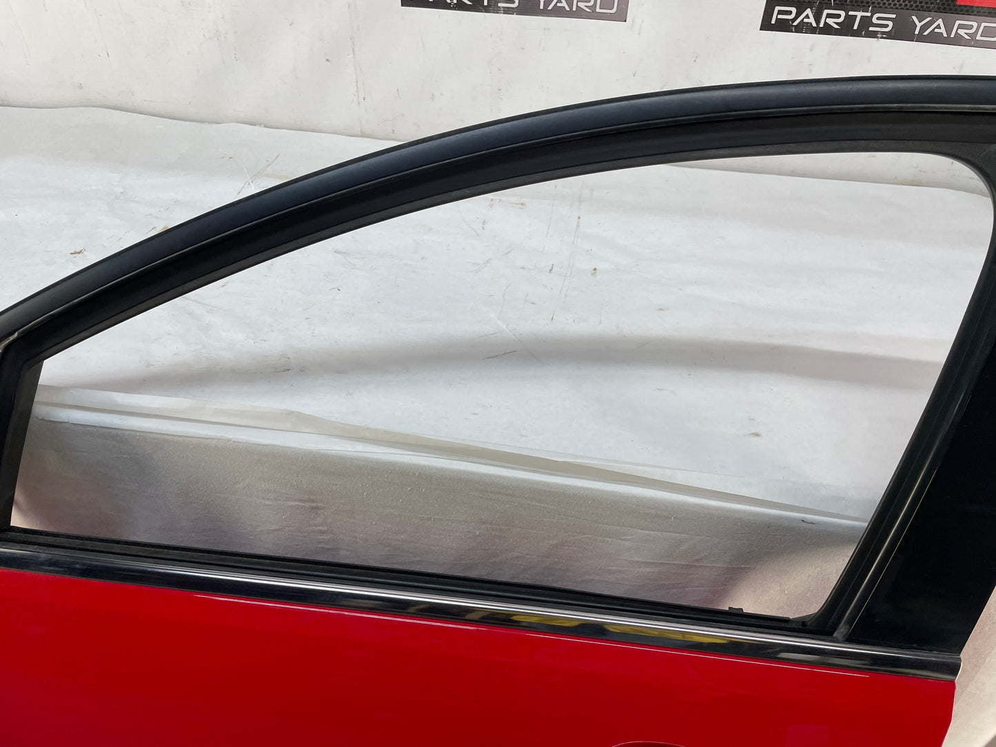 2009 Pontiac G8 GT LH Driver Front Exterior Door Red OEM