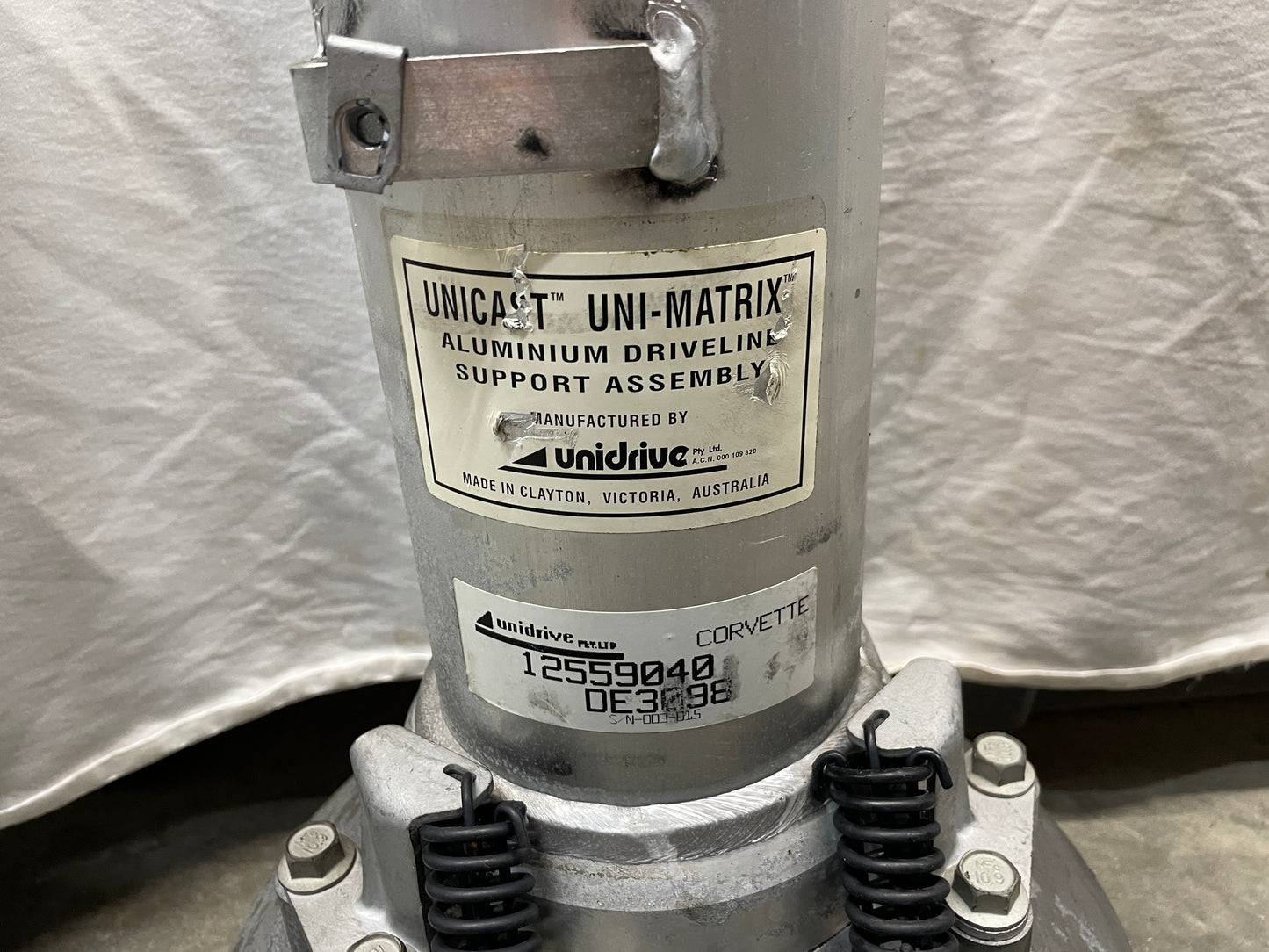 1999 Chevy C5 Corvette Automatic Transmission Torque Tube Driveshaft OEM - Day's Parts Yard