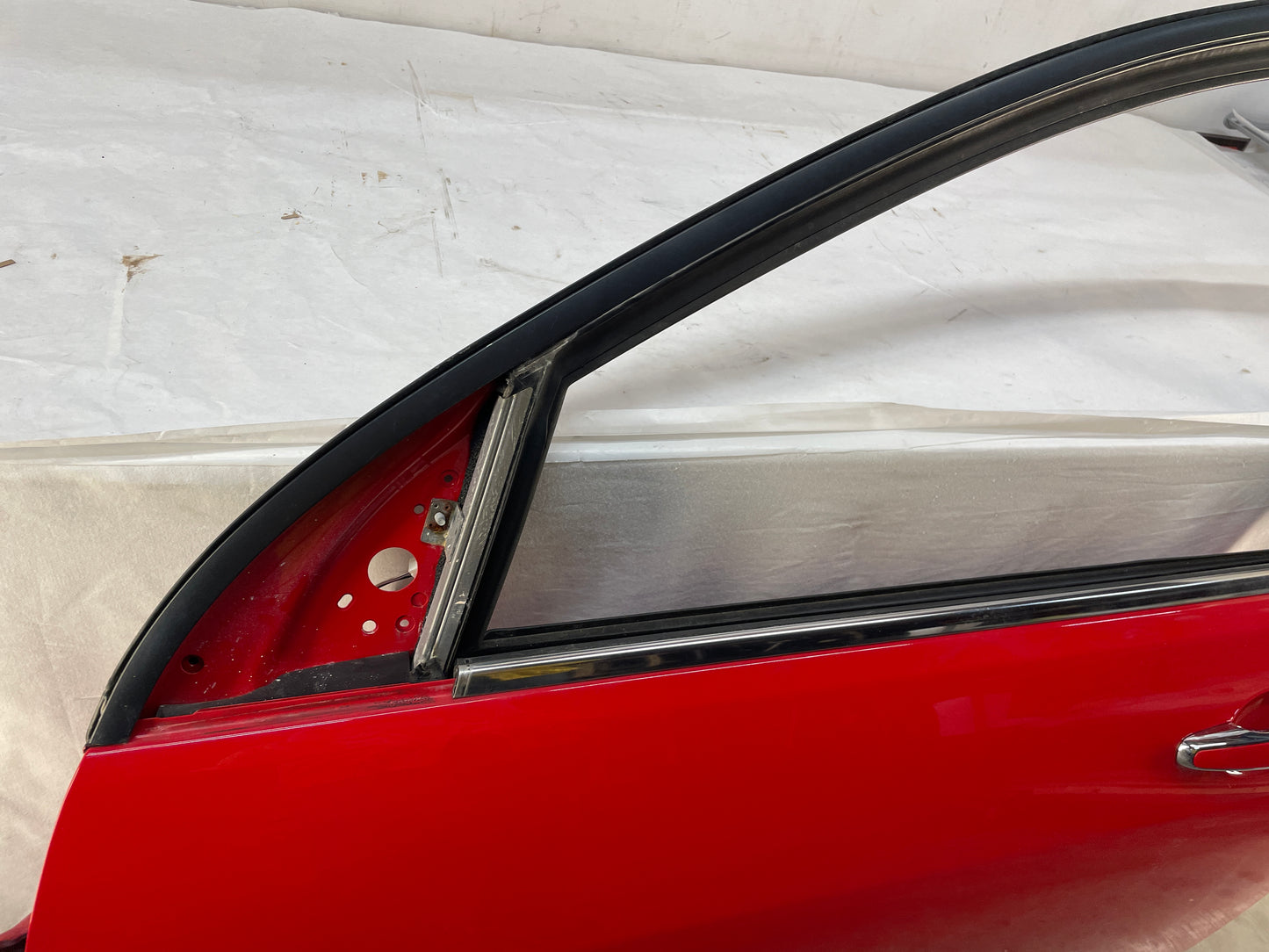 2009 Pontiac G8 GT LH Driver Front Exterior Door Red OEM