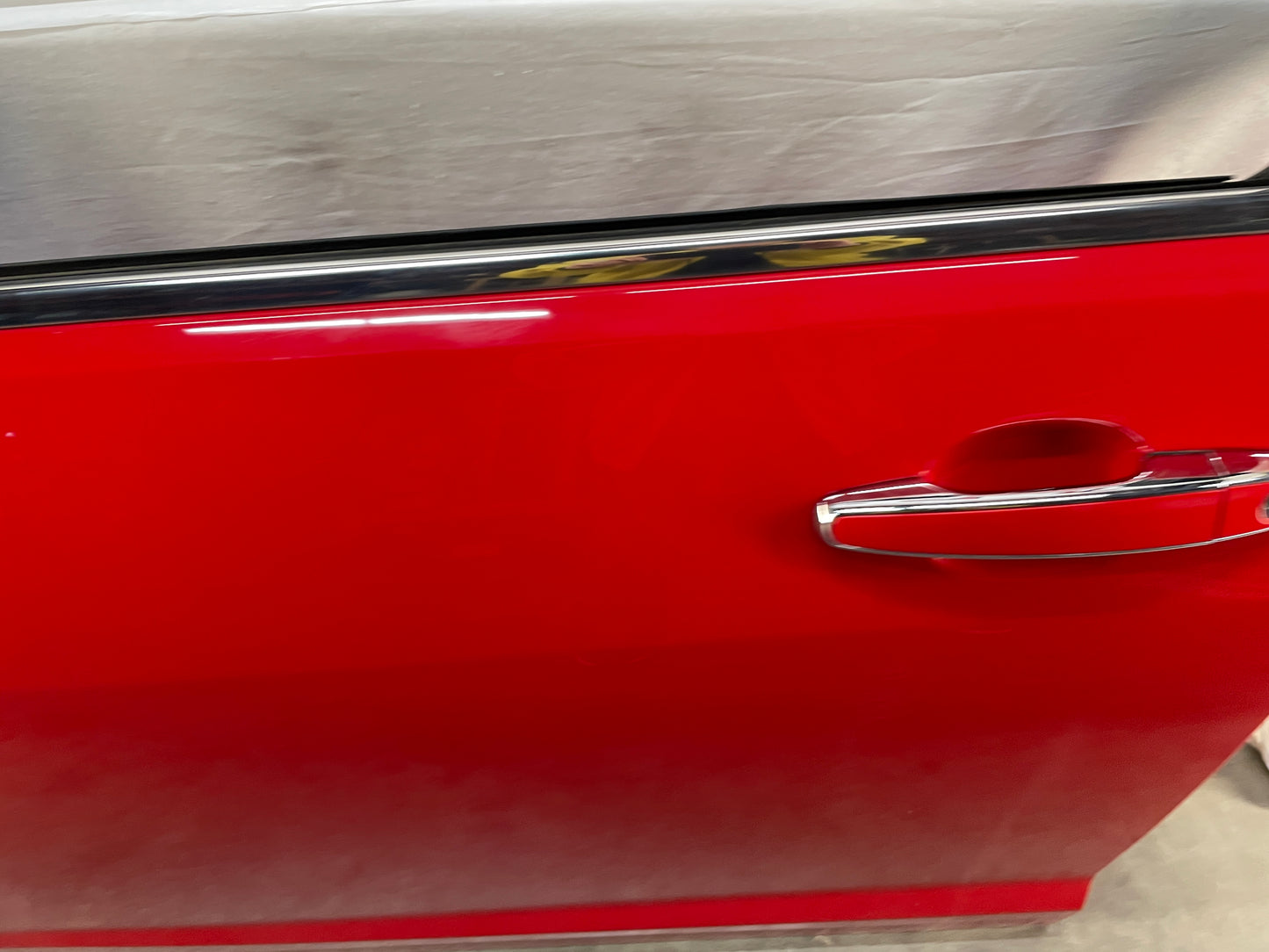 2009 Pontiac G8 GT LH Driver Front Exterior Door Red OEM