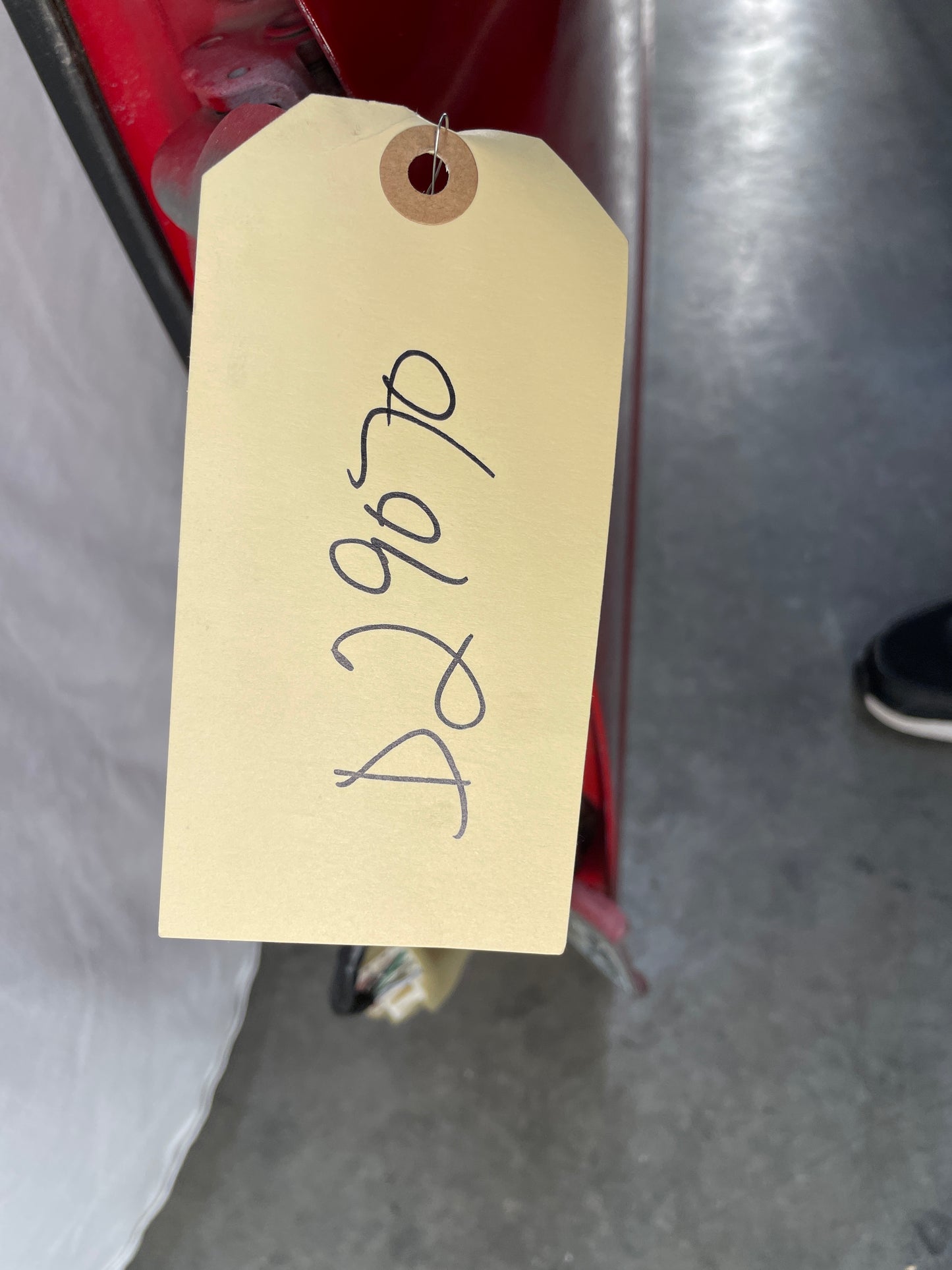 2009 Pontiac G8 GT LH Driver Front Exterior Door Red OEM