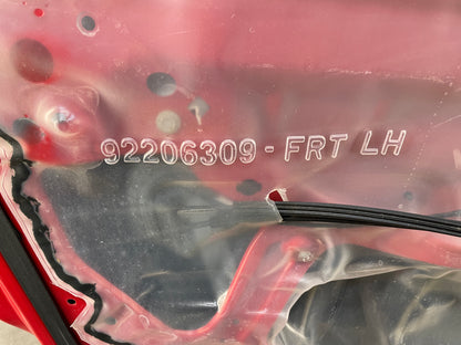 2009 Pontiac G8 GT LH Driver Front Exterior Door Red OEM