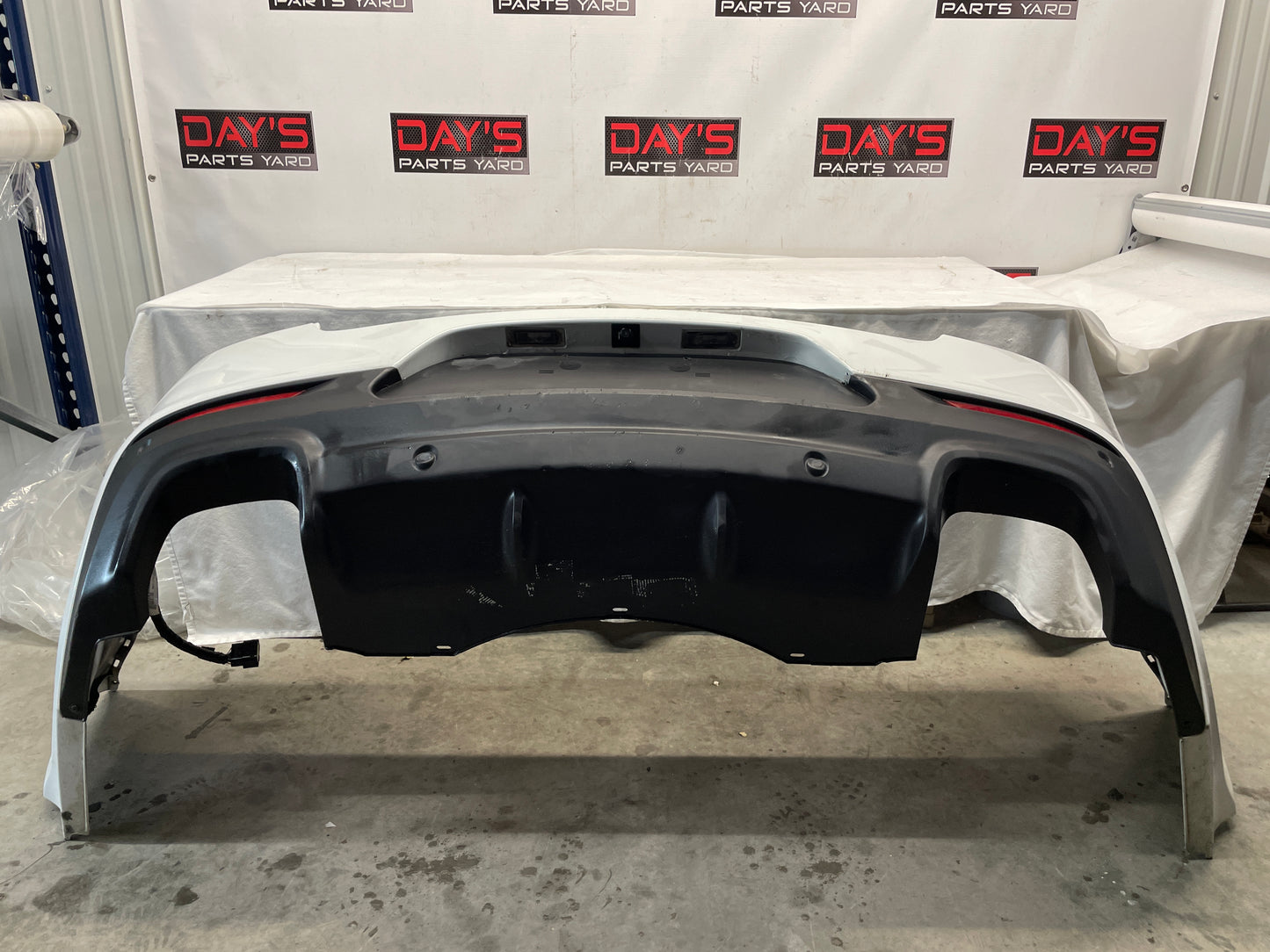 2014 Chevy SS Sedan Rear Bumper Cover White OEM - Day's Parts Yard