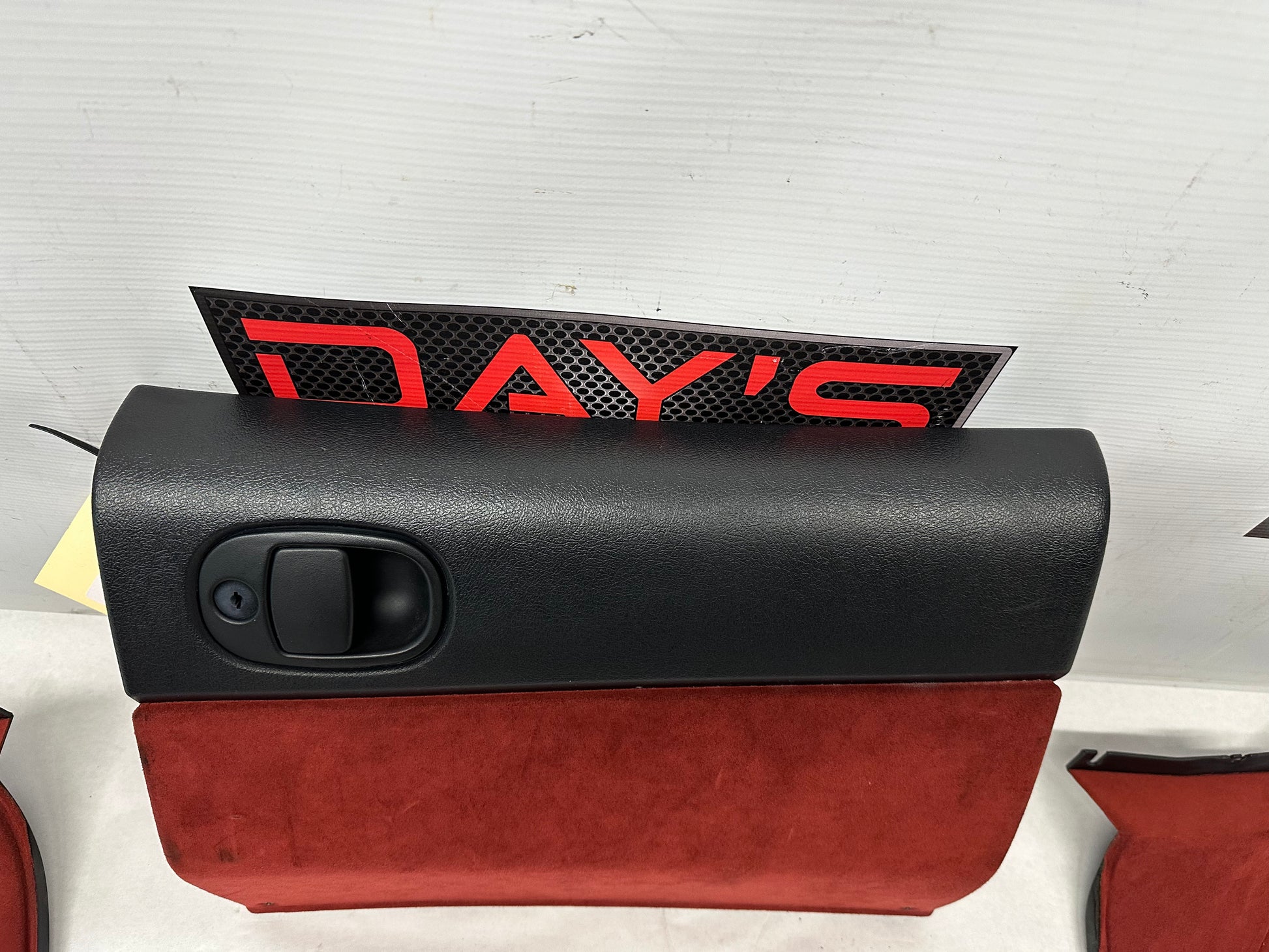 2006 Pontiac GTO Red Interior Trim and Glove Box, OEM - Day's Parts Yard