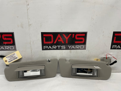 2016 Chevy SS Sedan RH & LH Sun Visor Sunvisor Shade Set w/ Clips OEM - Day's Parts Yard