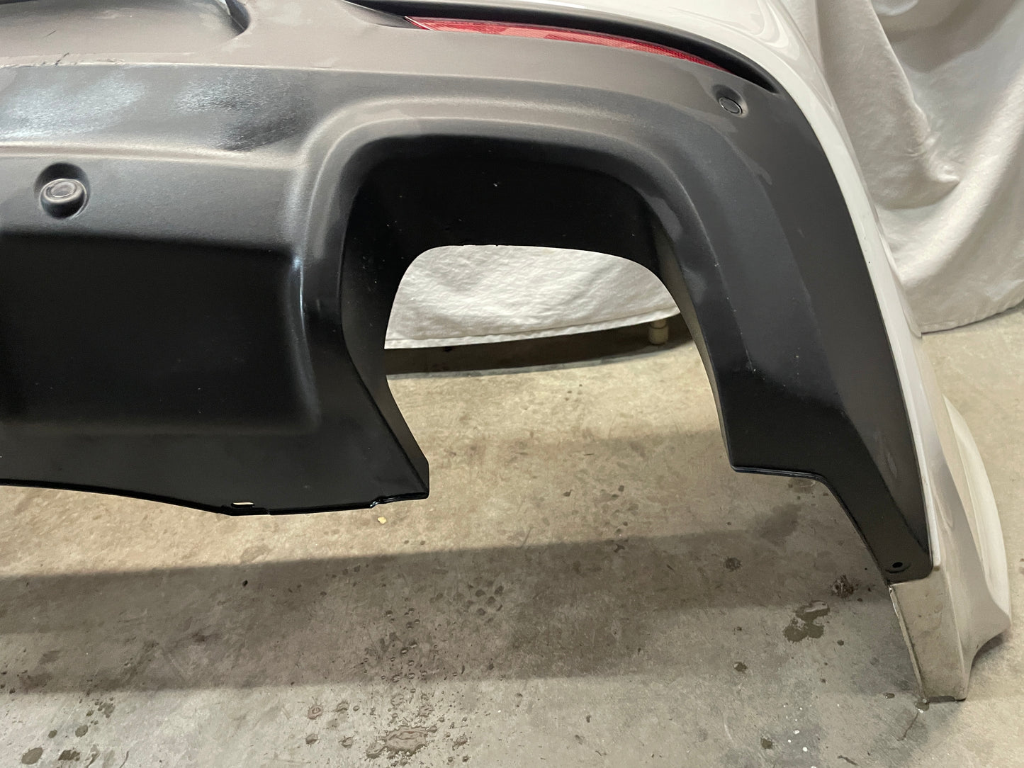 2014 Chevy SS Sedan Rear Bumper Cover White OEM - Day's Parts Yard