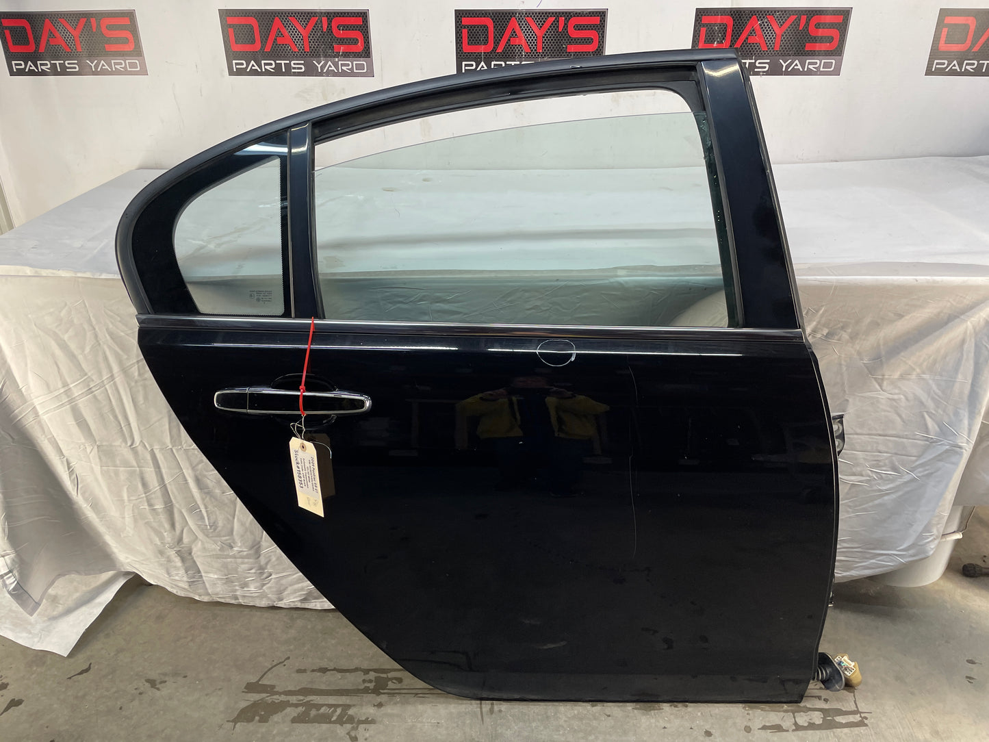 2009 Pontiac G8 GT RH Passenger Rear Exterior Door Black OEM