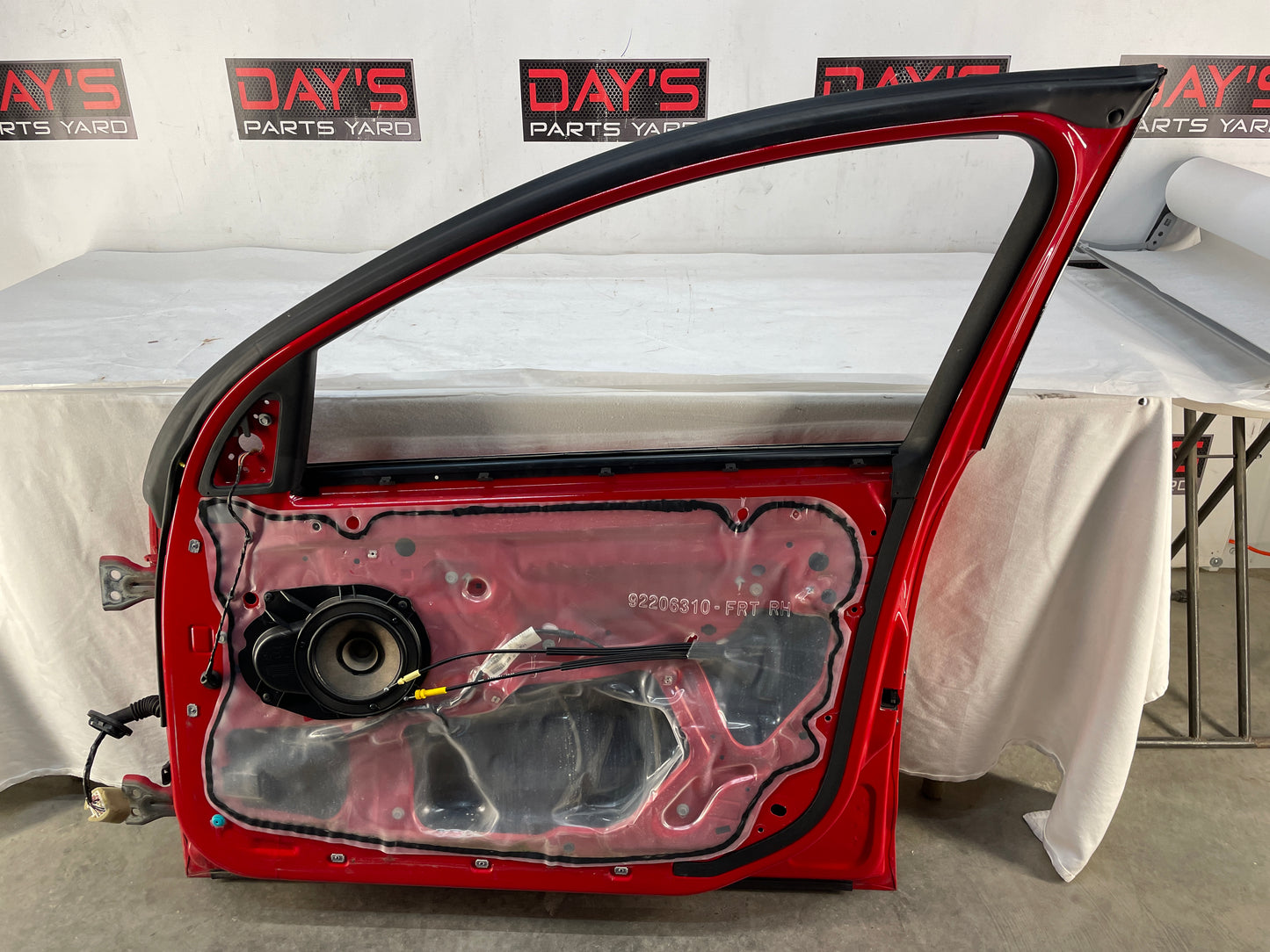 2009 Pontiac G8 GT RH Passenger Front Exterior Door Red OEM