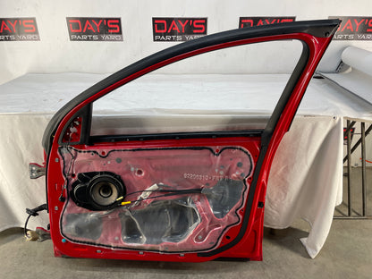 2009 Pontiac G8 GT RH Passenger Front Exterior Door Red OEM