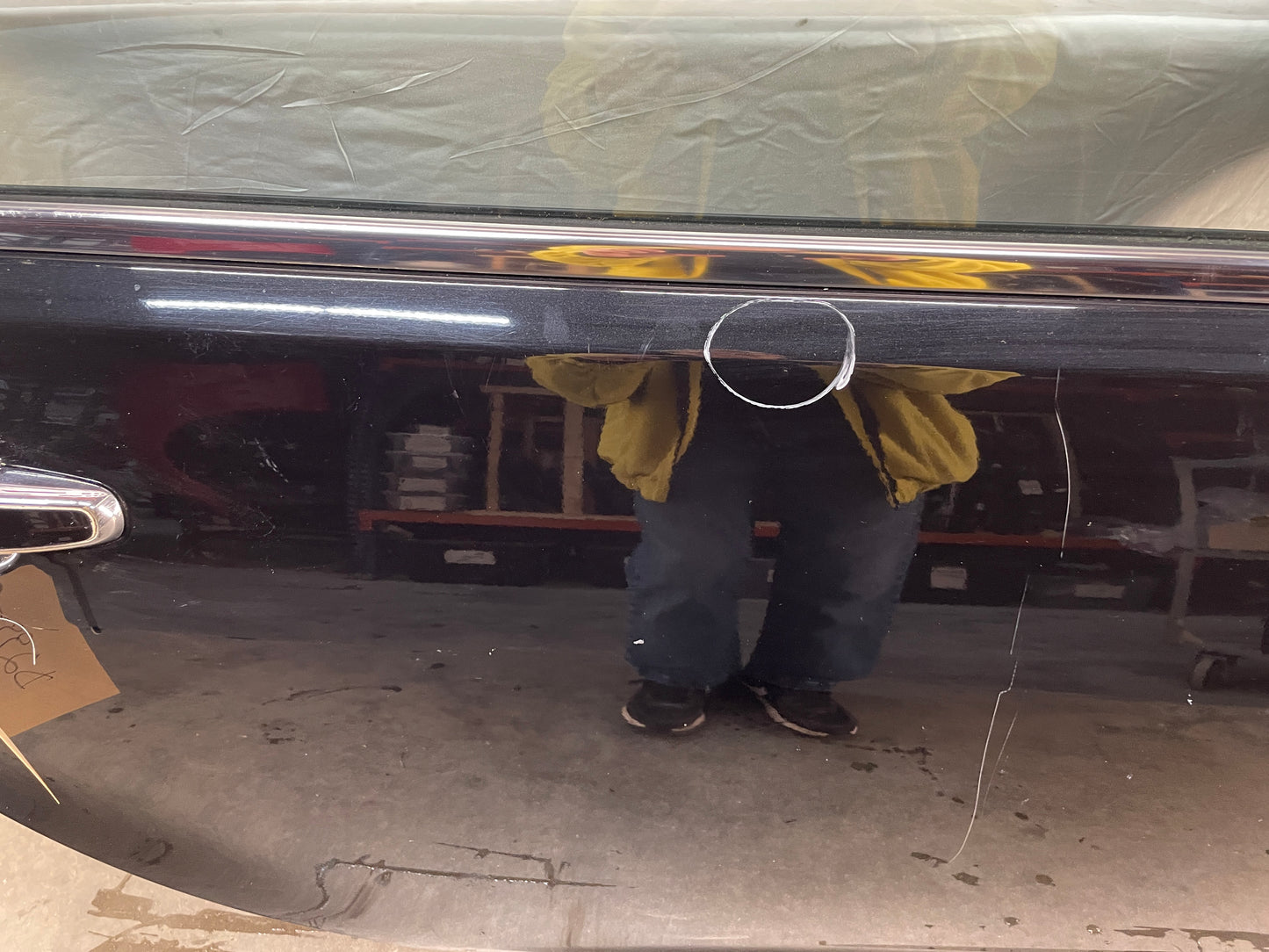 2009 Pontiac G8 GT RH Passenger Rear Exterior Door Black OEM