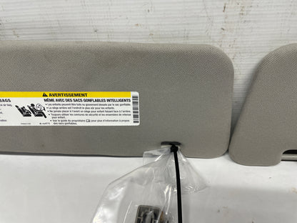 2016 Chevy SS Sedan RH & LH Sun Visor Sunvisor Shade Set w/ Clips OEM - Day's Parts Yard