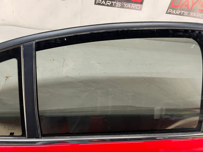 2009 Pontiac G8 GT RH Passenger Rear Exterior Door Red OEM