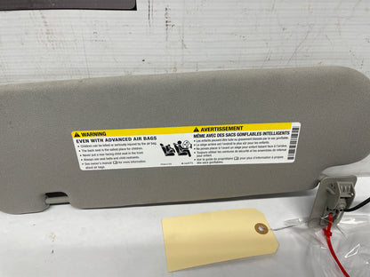 2016 Chevy SS Sedan RH & LH Sun Visor Sunvisor Shade Set w/ Clips OEM - Day's Parts Yard