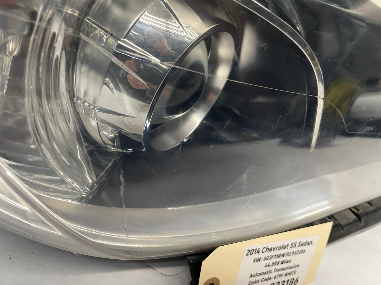 2014 Chevy SS Sedan RH Passenger Head Light Lamp Headlight OEM - Day's Parts Yard