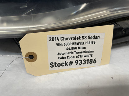 2014 Chevy SS Sedan RH Passenger Head Light Lamp Headlight OEM - Day's Parts Yard