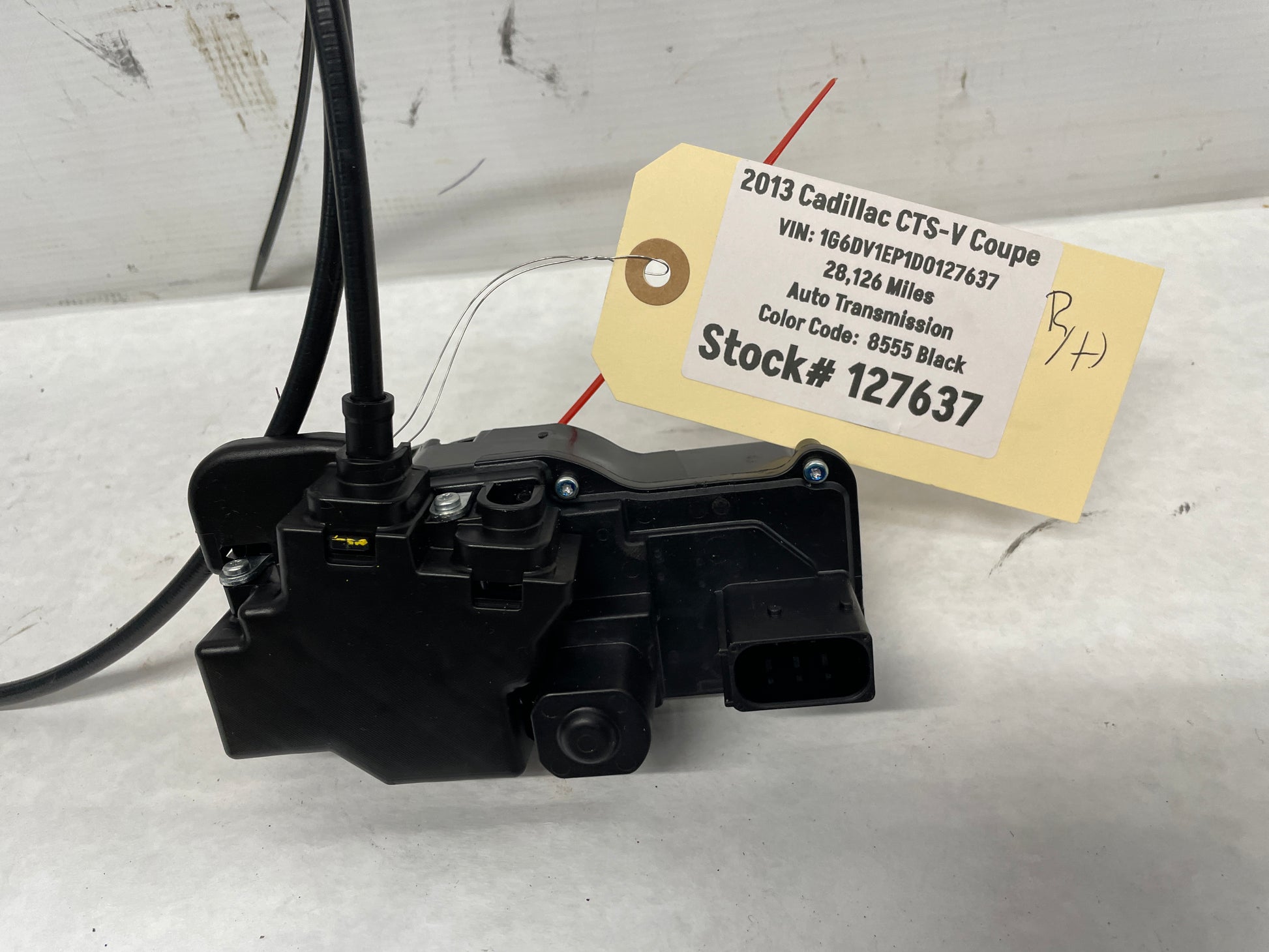 2013 Cadillac CTS-V Coupe RH Passenger Door Lock Actuator OEM - Day's Parts Yard