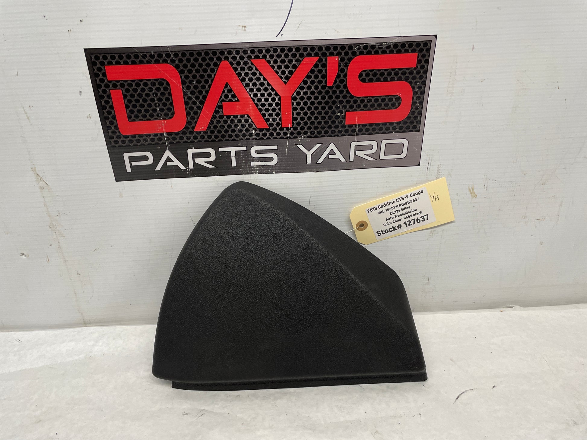 2013 Cadillac CTS-V Coupe LH Driver Dash End Cap OEM - Day's Parts Yard