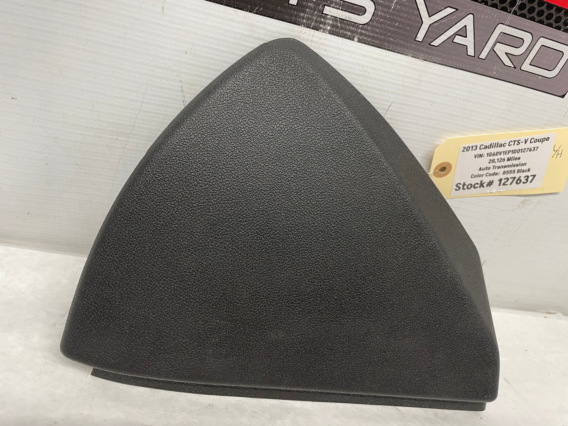 2013 Cadillac CTS-V Coupe LH Driver Dash End Cap OEM - Day's Parts Yard