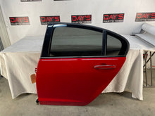 2009 Pontiac G8 GT LH Driver Rear Exterior Door Red OEM