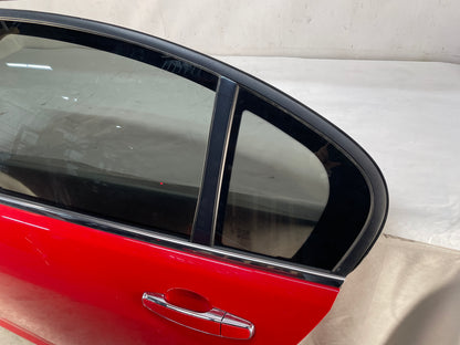 2009 Pontiac G8 GT LH Driver Rear Exterior Door Red OEM