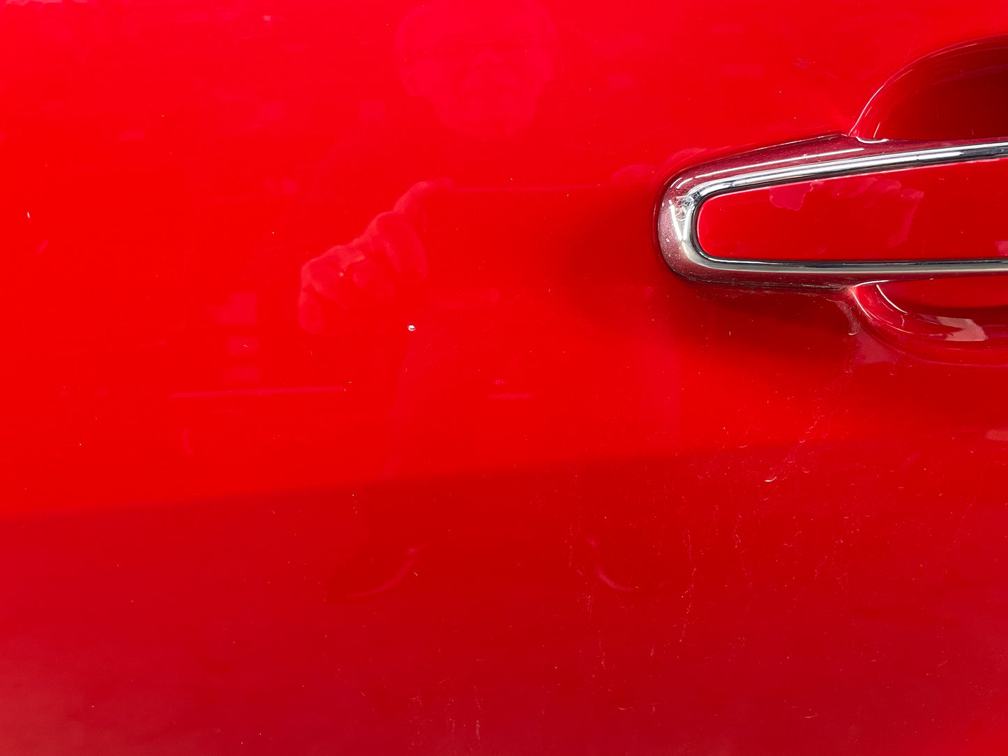 2009 Pontiac G8 GT LH Driver Rear Exterior Door Red OEM