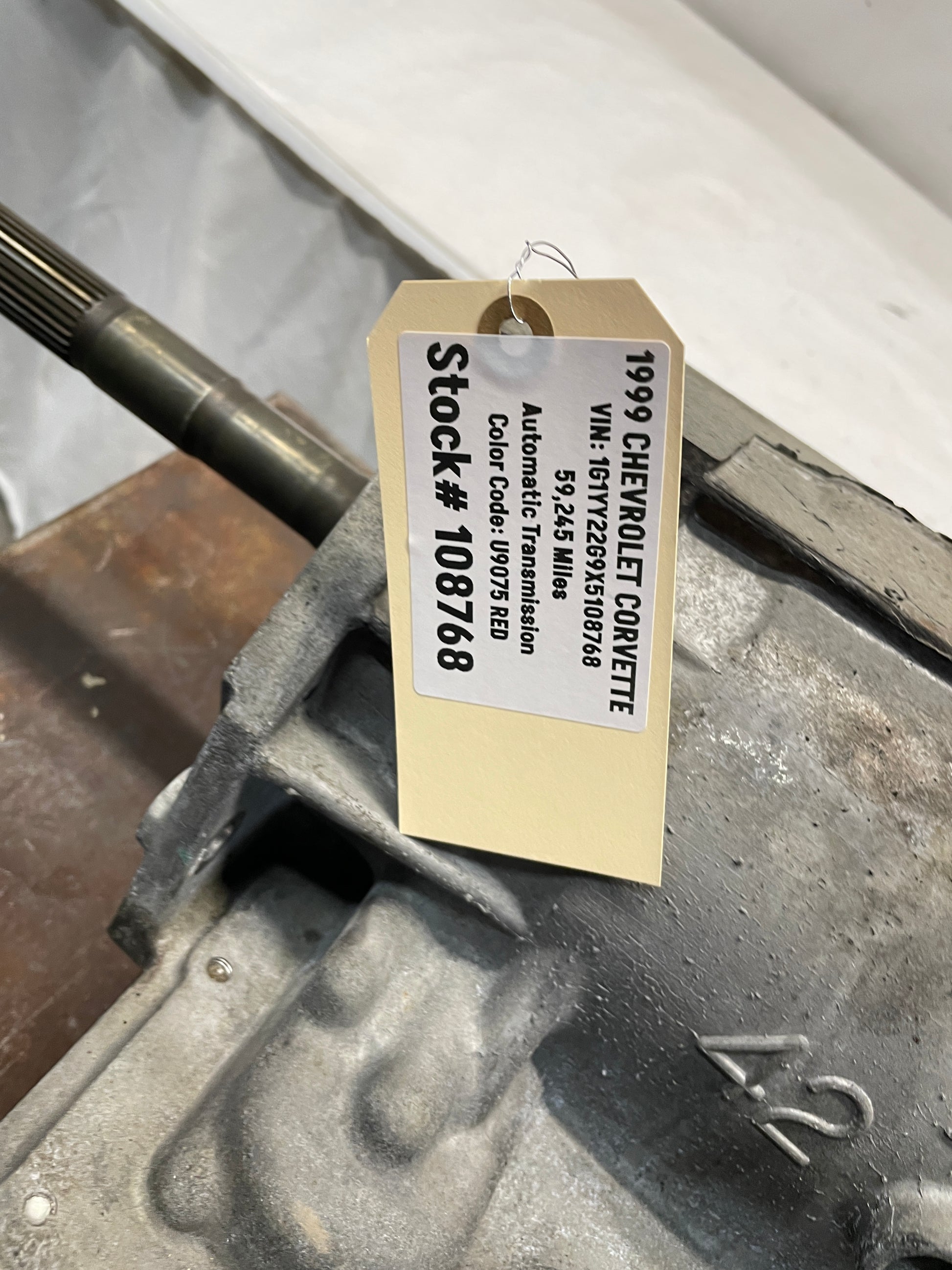 1999 Chevy C5 Corvette 4L60E Automatic Transmission OEM 59k Miles - Day's Parts Yard