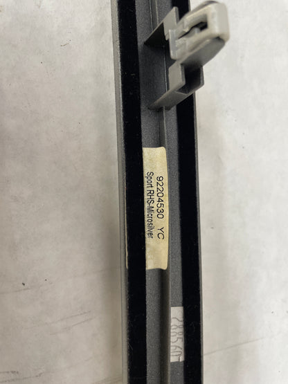 2009 Pontiac G8 GT LH & RH Silver Dash Trim Accent Applique Panel OEM