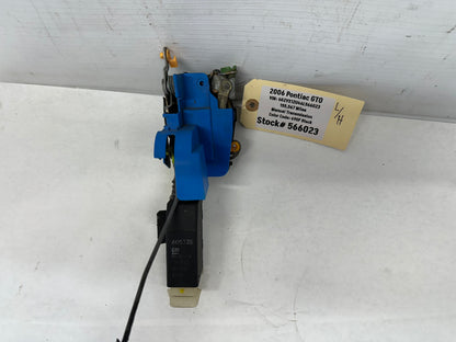 2006 Pontiac GTO LH Driver Door Lock Actuator Assembly OEM - Day's Parts Yard