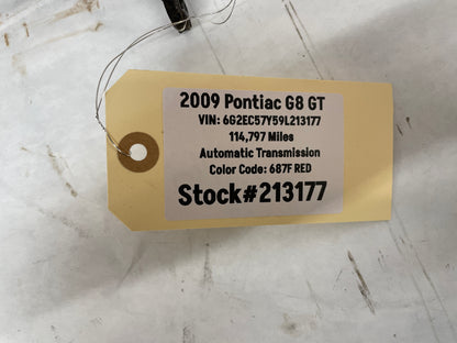 2009 Pontiac G8 GT Exhaust Muffler Hanger Bracket OEM