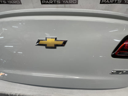 2014 Chevy SS Sedan Trunk Deck Lid w/ Spoiler White OEM - Day's Parts Yard