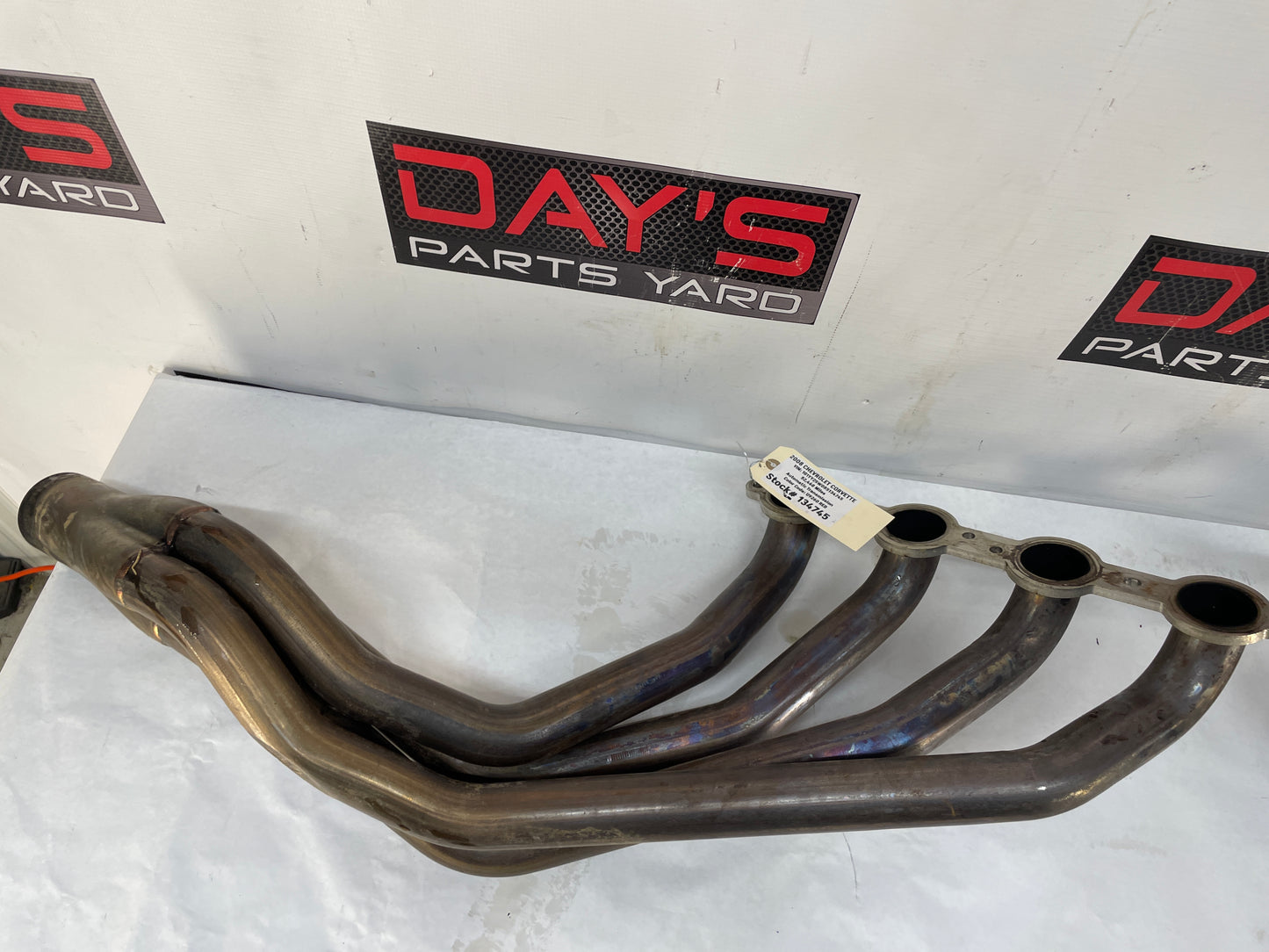 2008 Chevy C6 Corvette Stainless Steel Long Tube Headers w/ X Pipe OEM