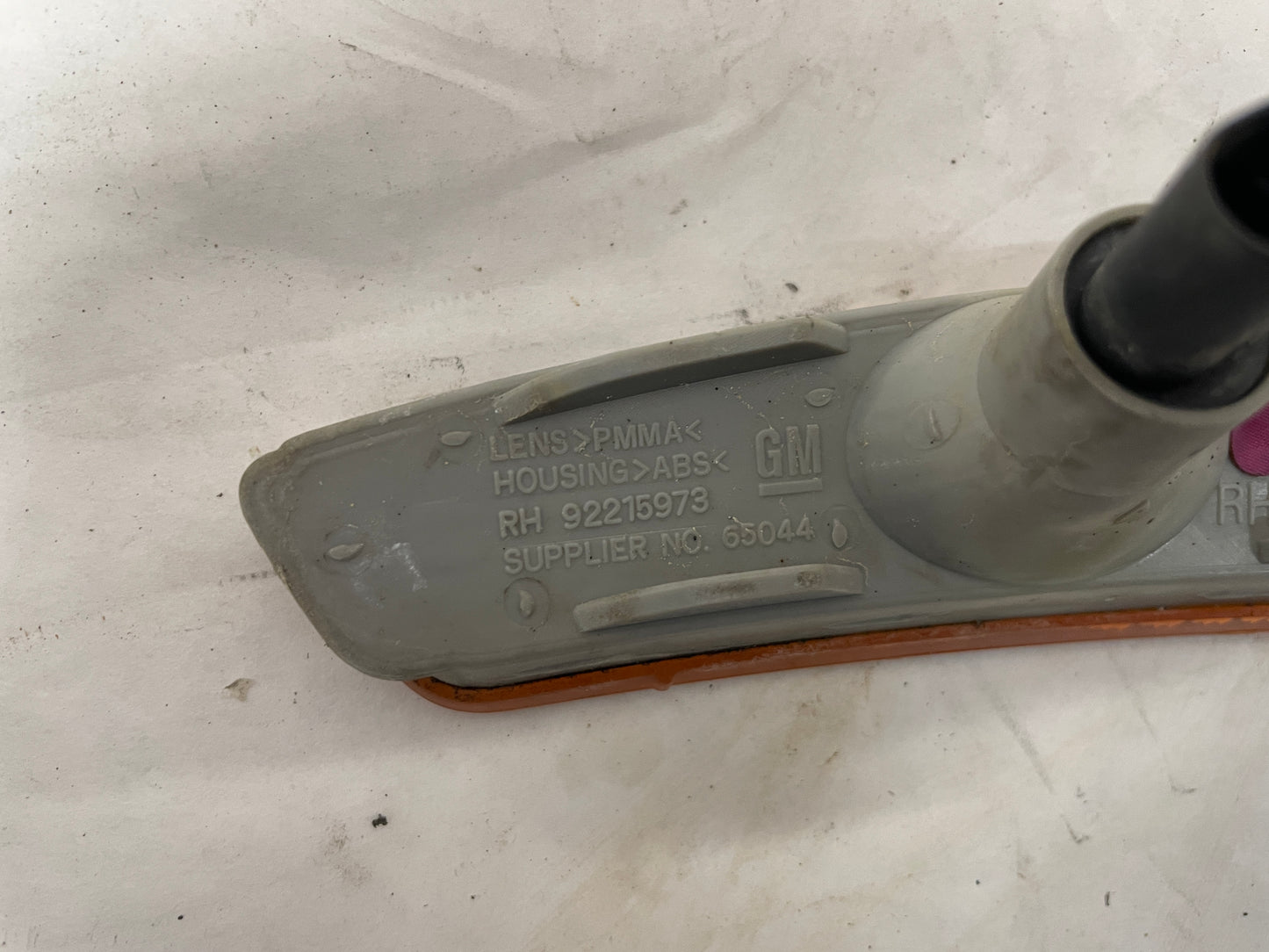 2012 Chevy Caprice PPV RH Passenger Side Marker Light Lamp OEM
