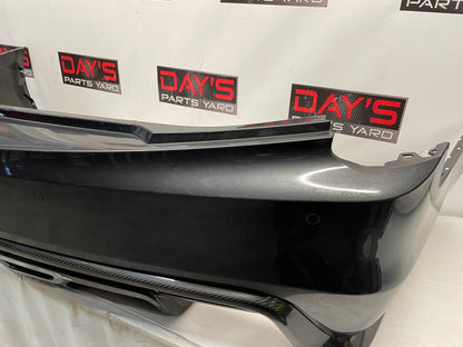 2017 Cadillac CTS-V Rear Bumper Cover w/ Carbon Valance Diffuser Spoiler Lip OEM - Day's Parts Yard