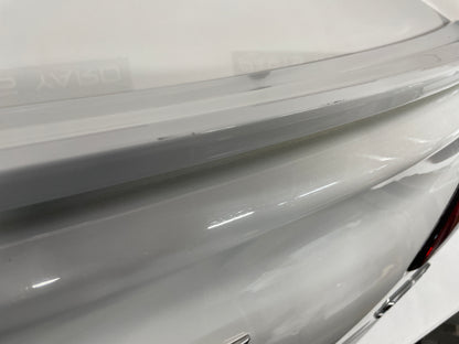 2014 Chevy SS Sedan Trunk Deck Lid w/ Spoiler White OEM - Day's Parts Yard