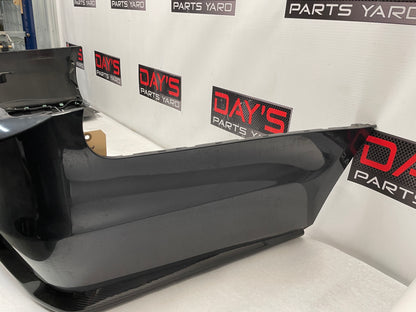 2017 Cadillac CTS-V Rear Bumper Cover w/ Carbon Valance Diffuser Spoiler Lip OEM - Day's Parts Yard