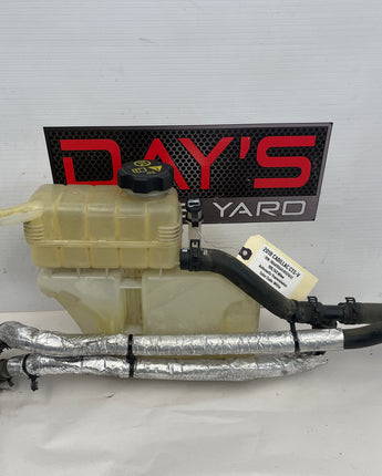 2018 Cadillac CTS-V Engine Coolant Recovery Reservoir Tank w/ Hoses OEM