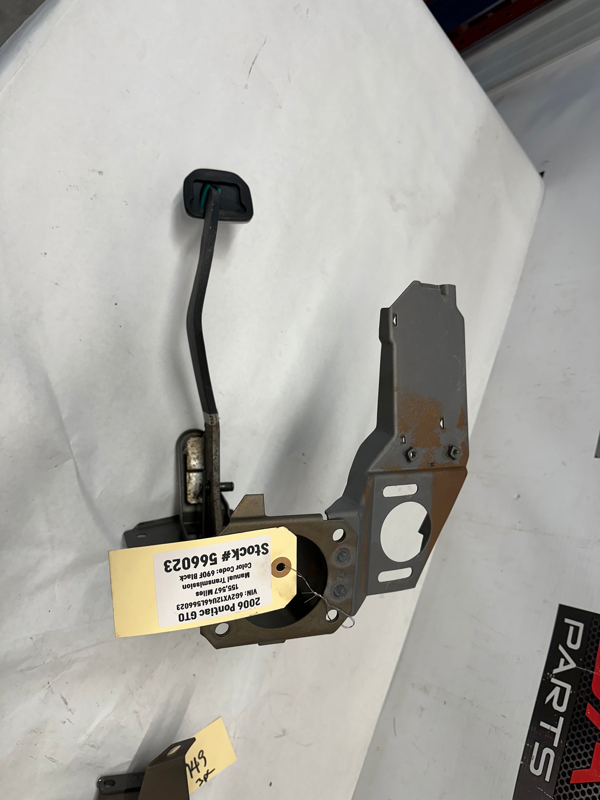 2006 Pontiac GTO Manual Pedal Set Clutch Brake Accelerator