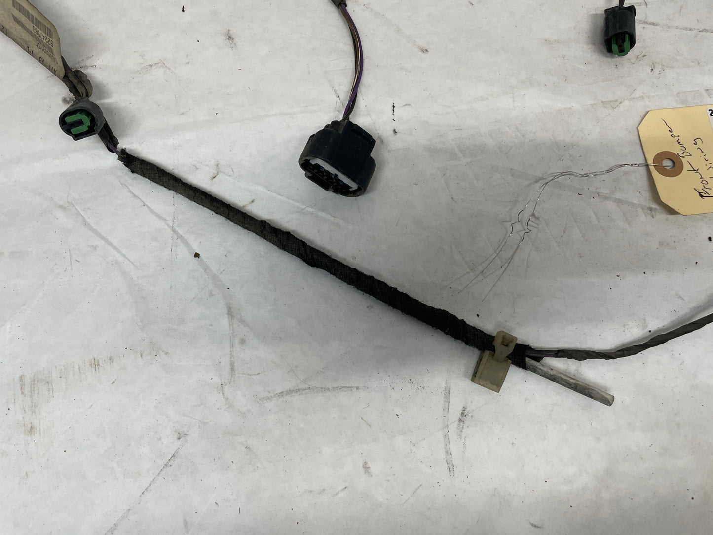 2012 Chevy Caprice PPV Front Bumper Fog Light Lamp Wire Wiring Harness OEM