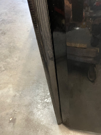 2017 Cadillac CTS-V Rear Bumper Cover w/ Carbon Valance Diffuser Spoiler Lip OEM - Day's Parts Yard