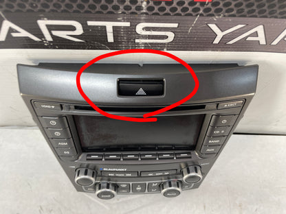 2009 Pontiac G8 GT Blaupunkt AM FM Radio CD Player Climate Control Face Plate OEM