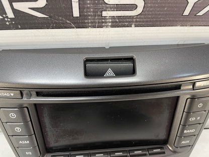 2009 Pontiac G8 GT Blaupunkt AM FM Radio CD Player Climate Control Face Plate OEM