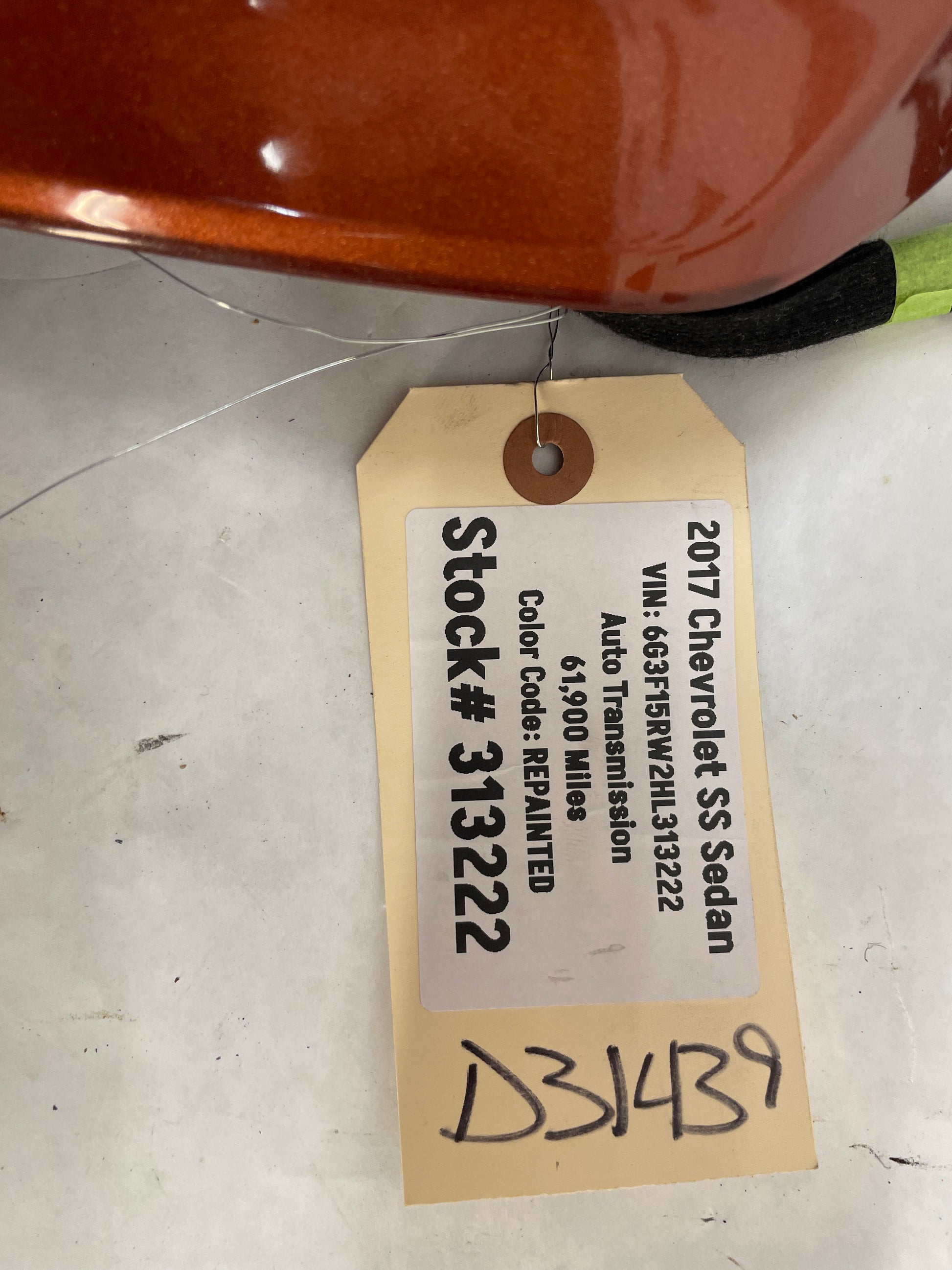 2017 Chevy SS Sedan Shark Fin Antenna OEM - Day's Parts Yard