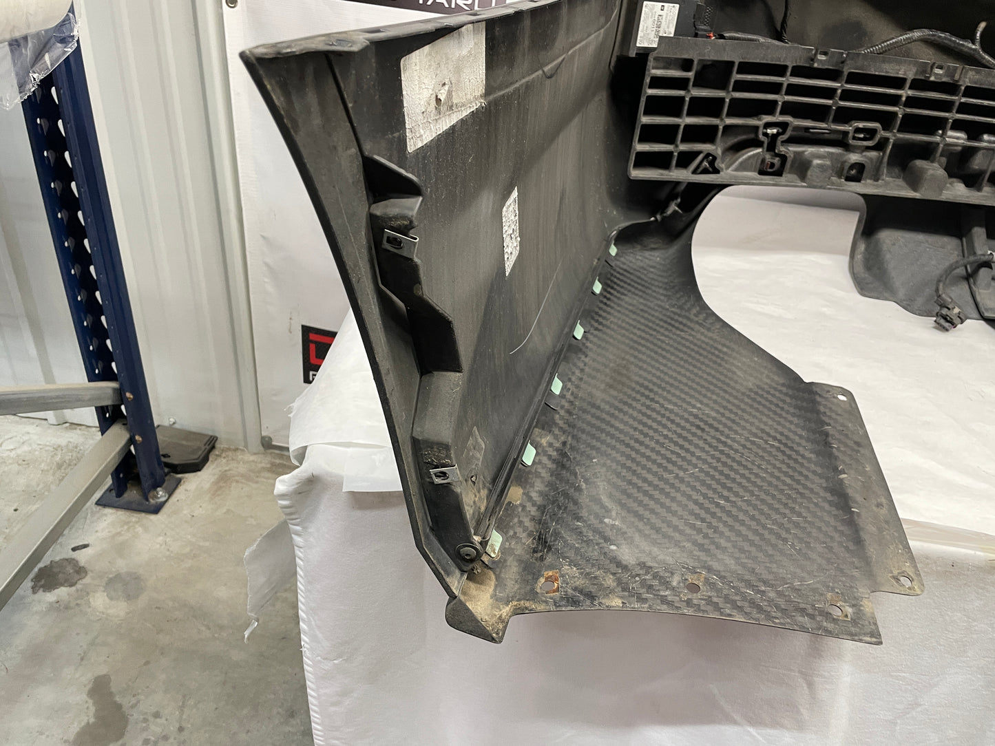 2017 Cadillac CTS-V Rear Bumper Cover w/ Carbon Valance Diffuser Spoiler Lip OEM - Day's Parts Yard